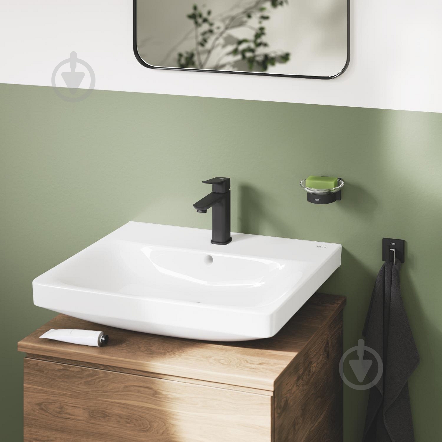 Смеситель для умывальника Grohe QuickFix Dice M-Size 1018322430 с донным клапаном - фото 4 Смеситель для умывальника Grohe QuickFix Dice M-Size 1018322430 с донным клапаном - фото 4