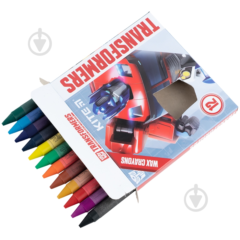 Мел восковый 12 цветов TF KITE - фото 2