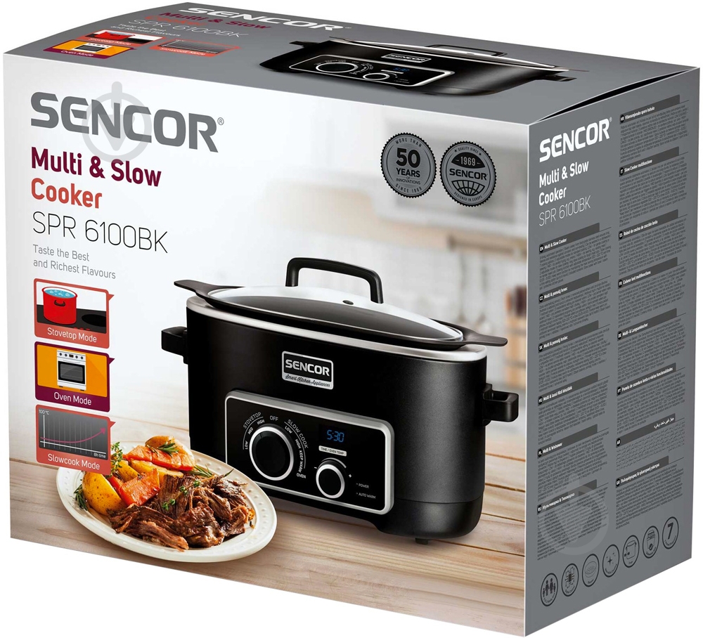 Мультиварка Sencor SPR 6100BK - фото 13