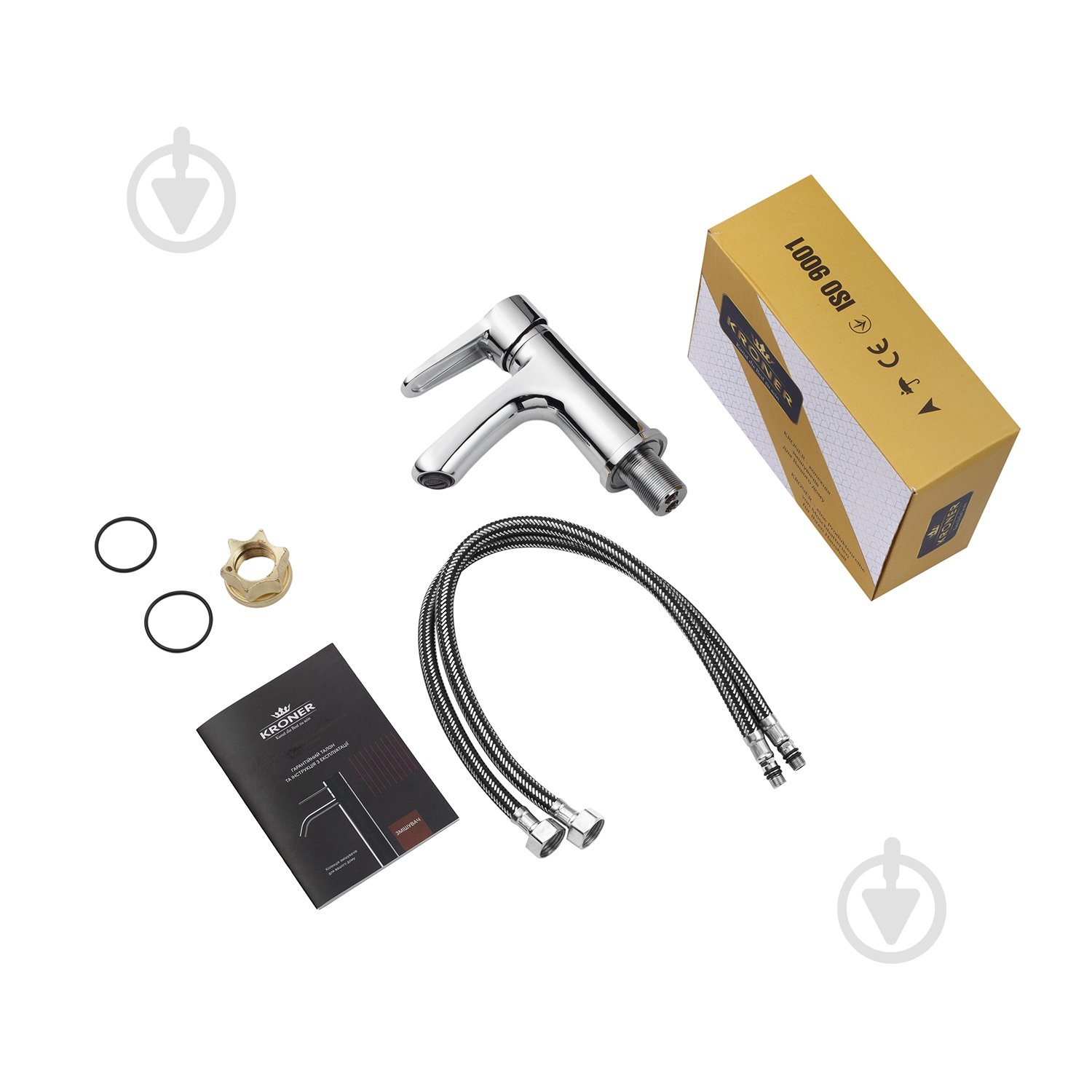 Смеситель для умывальника Kroner KRM Elbe - C010 - фото 8