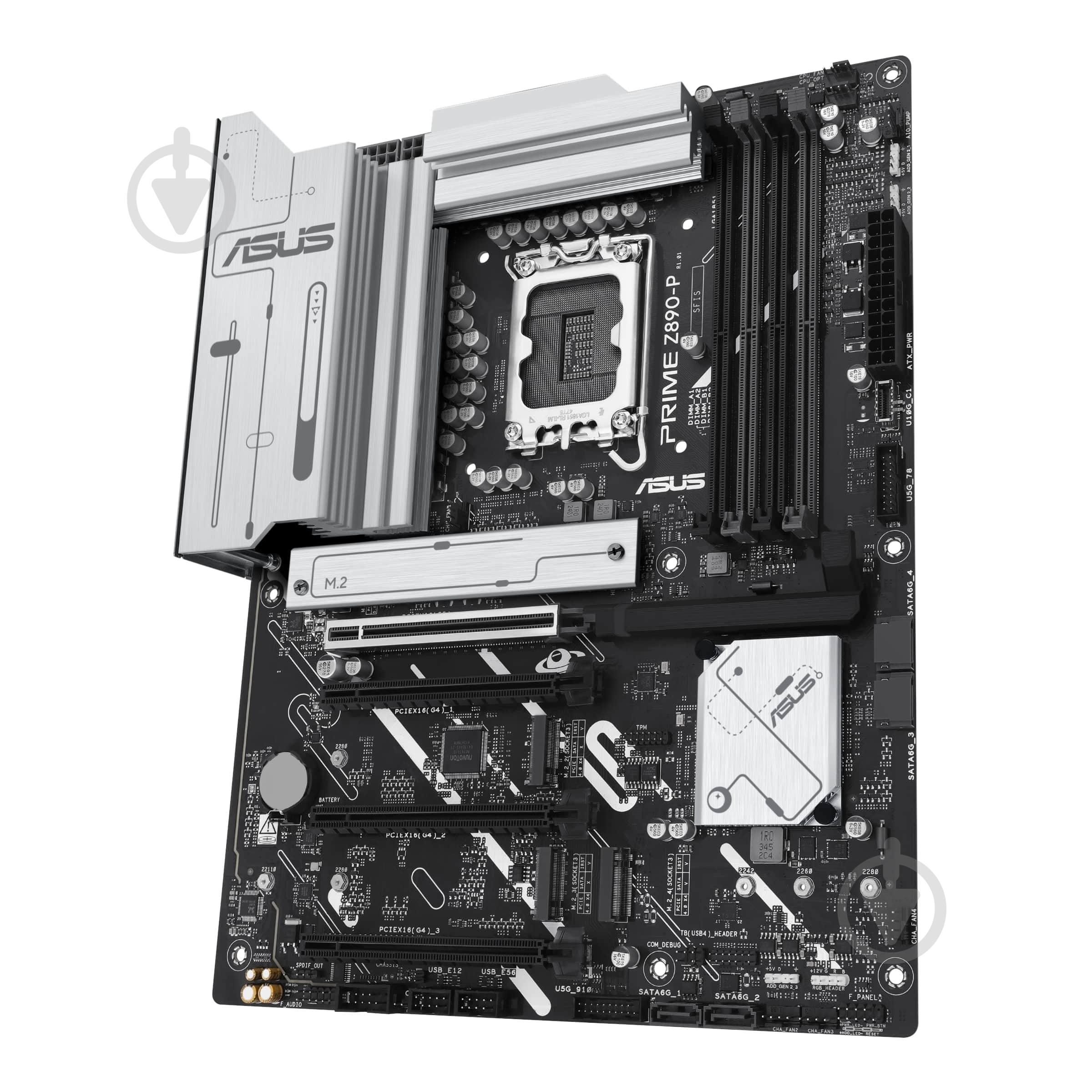Материнская плата Asus 90MB1I50-M0EAY0 (LGA 1851, Intel Z890, ATX) - фото 4