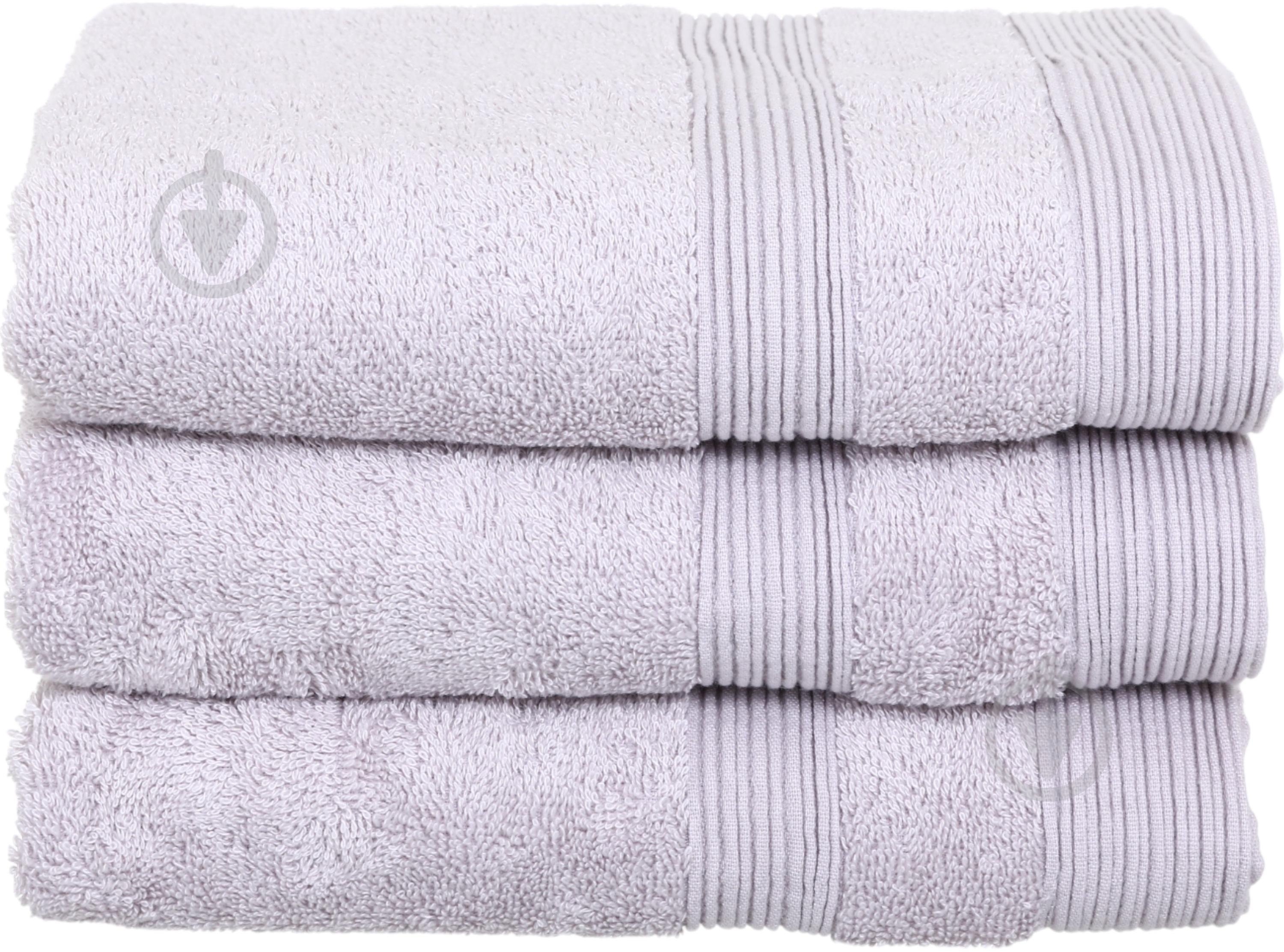 Рушник махровий BAMBOO 50x90 см сірий BILTEX - фото 5