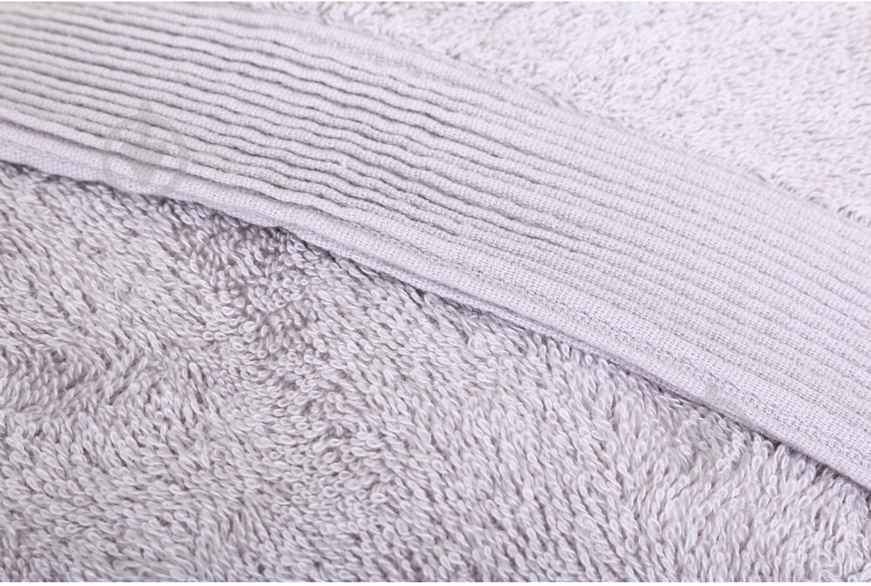 Рушник махровий BAMBOO 50x90 см сірий BILTEX - фото 6