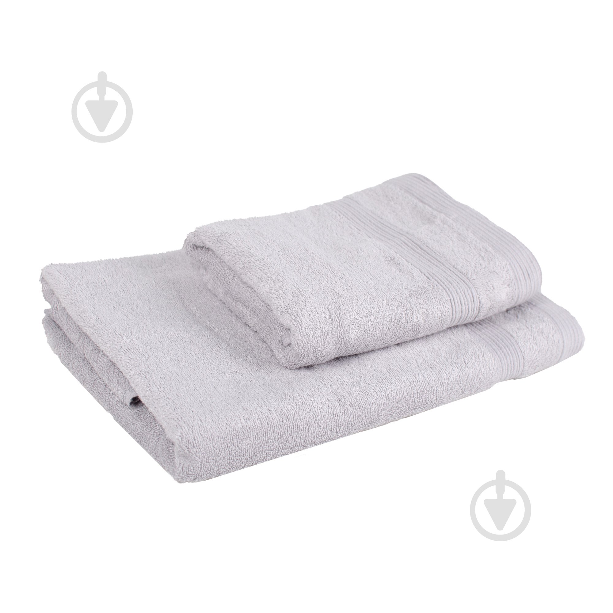 Рушник махровий BAMBOO 50x90 см сірий BILTEX - фото 2