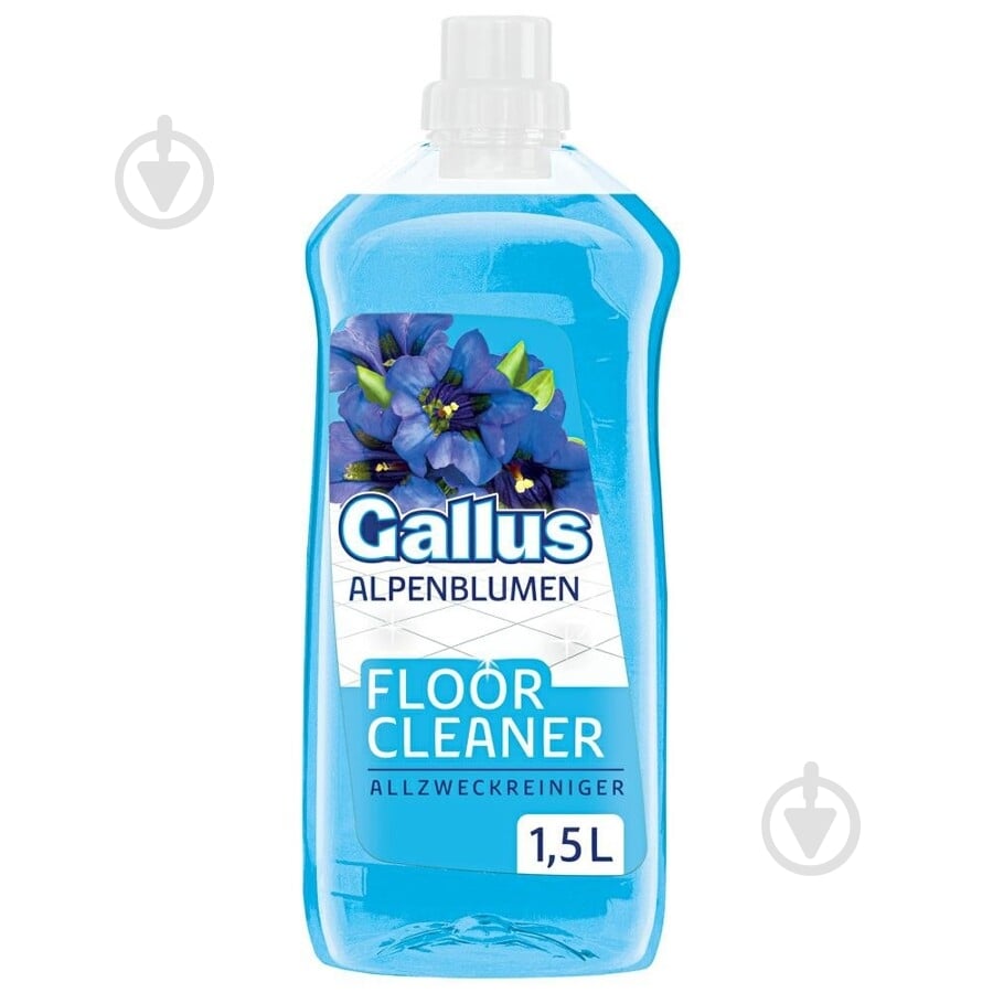 Средство для мытья пола Gallus Allzweckreiniger Bergblumen 1,5 л - фото 1 Средство для мытья пола Gallus Allzweckreiniger Bergblumen 1,5 л - фото 1