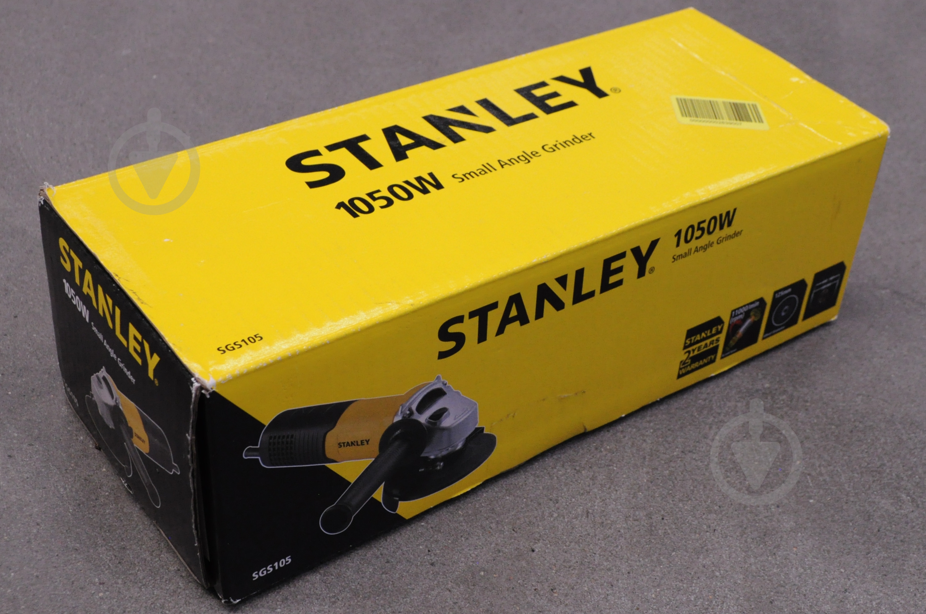 УЦЕНКА! Угловая шлифмашина Stanley SGS105 (УЦ №136) - фото 5