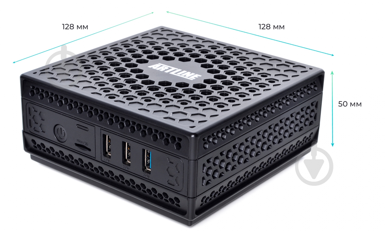 Неттоп Artline Business B14 (B14v08Win) black - фото 9