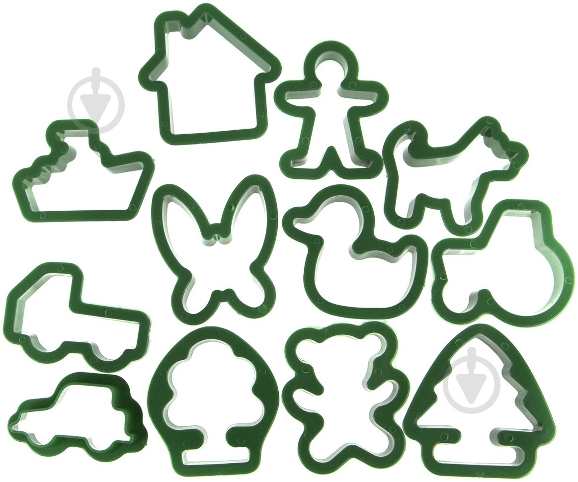 Набор форм для печенья малые - фото 1