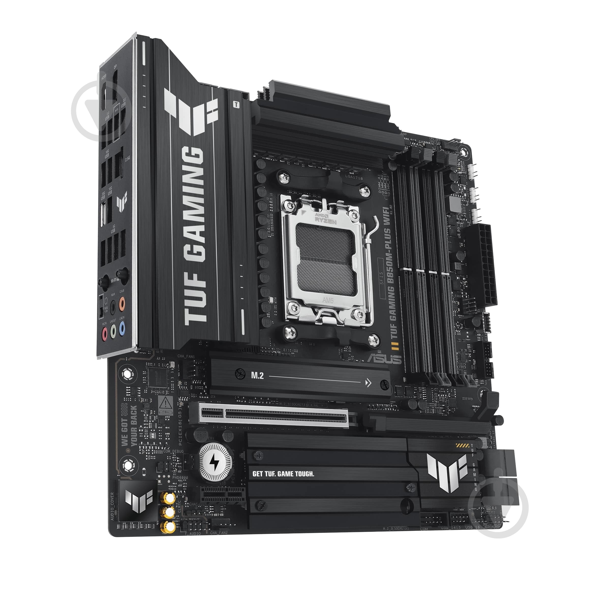 Материнская плата Asus 90MB1IY0-M0EAY0 (Socket AM5, AMD B850, micro ATX) - фото 4