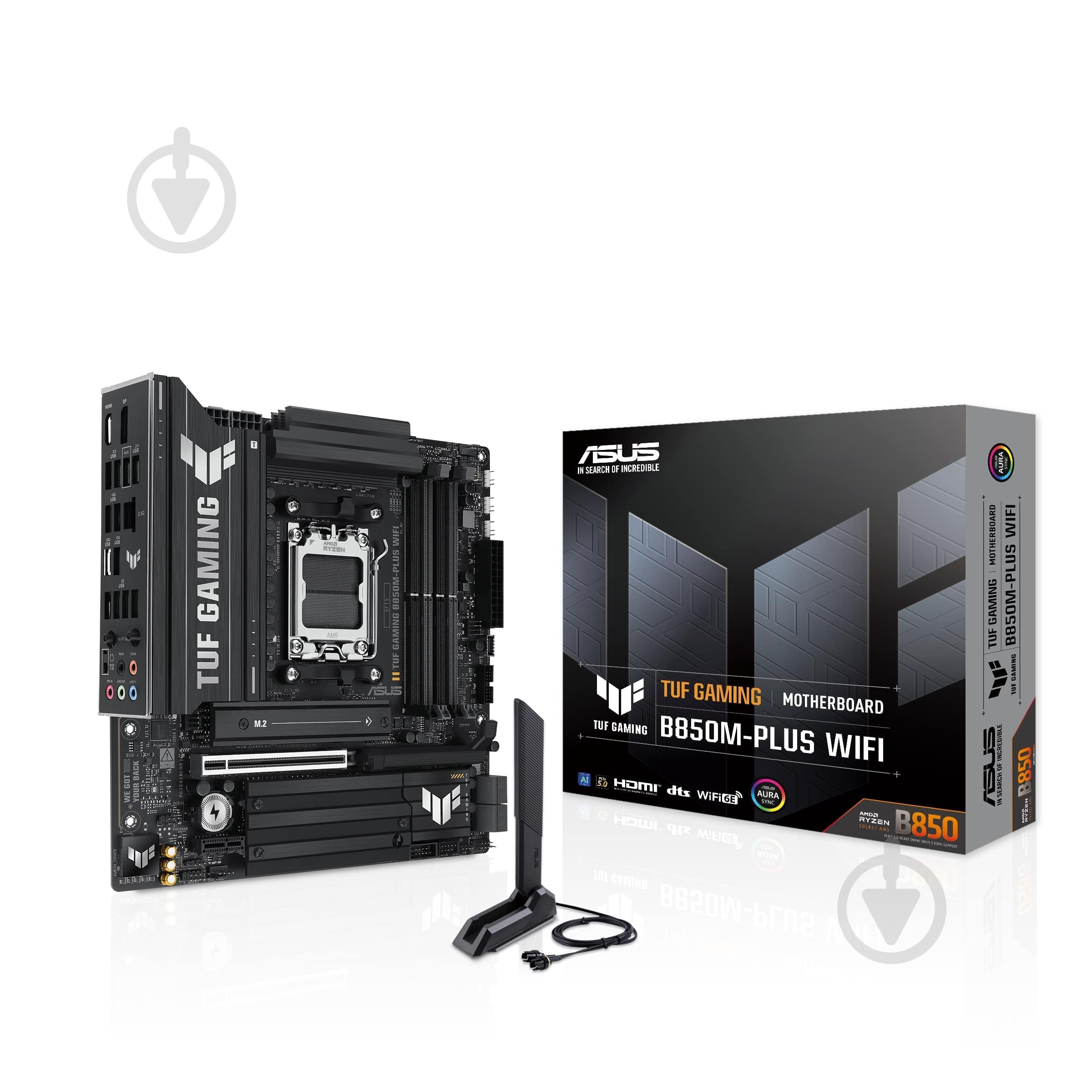 Материнская плата Asus 90MB1IY0-M0EAY0 (Socket AM5, AMD B850, micro ATX) - фото 7