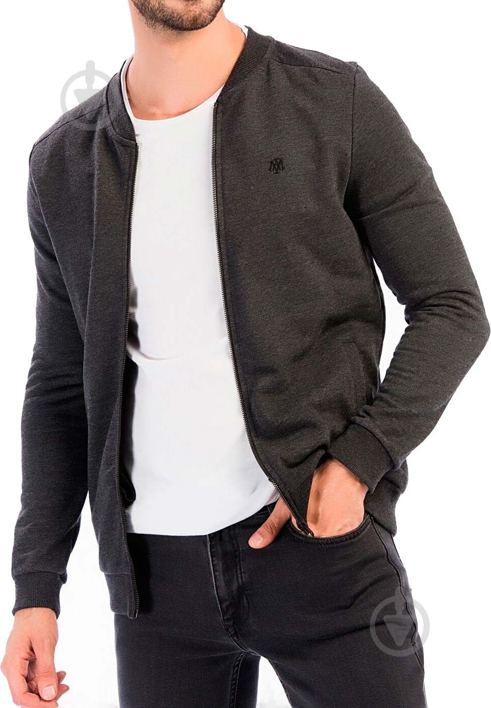 Кофта Mavi knitted tshirt 065066-26834 р.L grey - фото 1