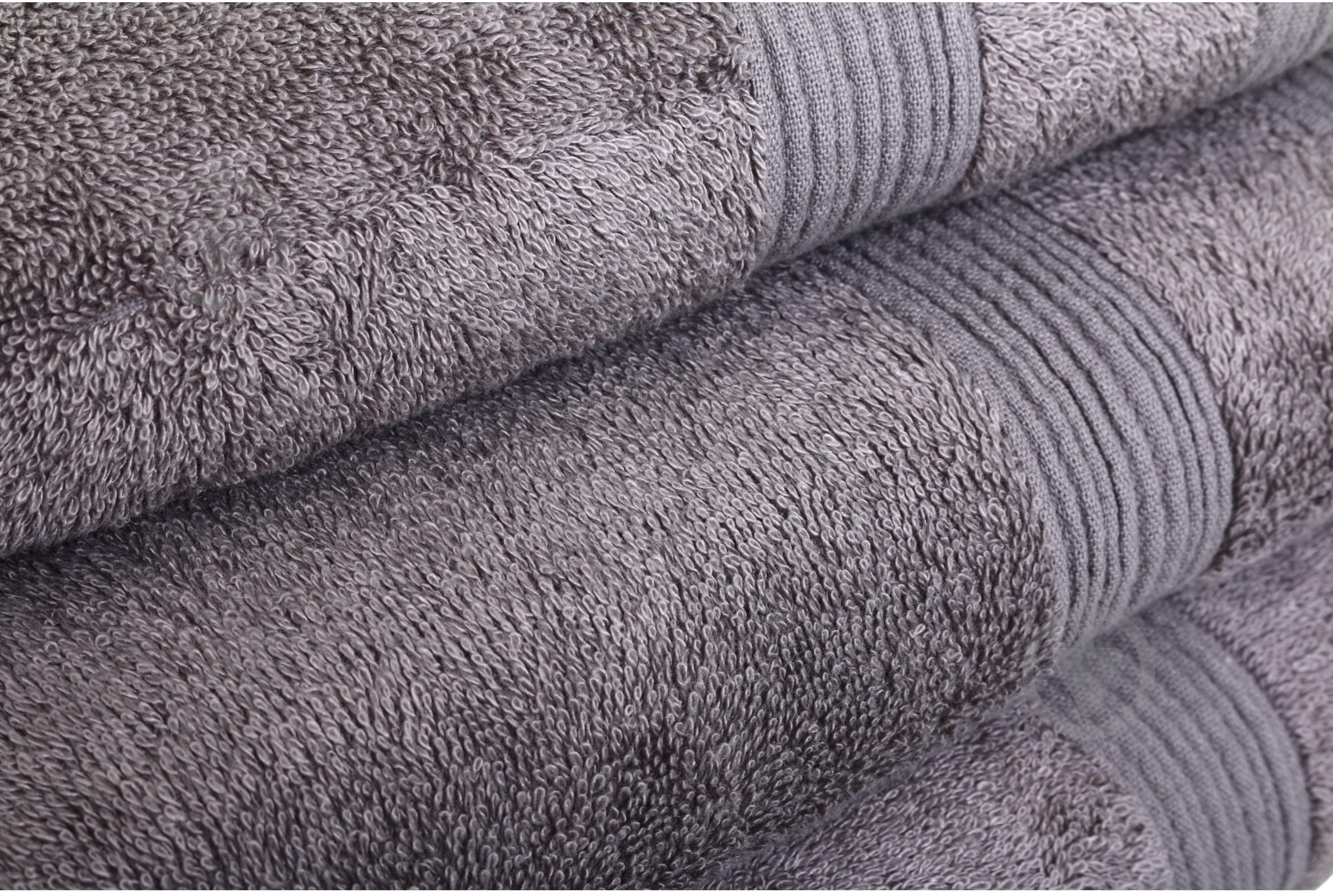 Рушник махровий BAMBOO 70x140 см темно-сірий BILTEX - фото 5