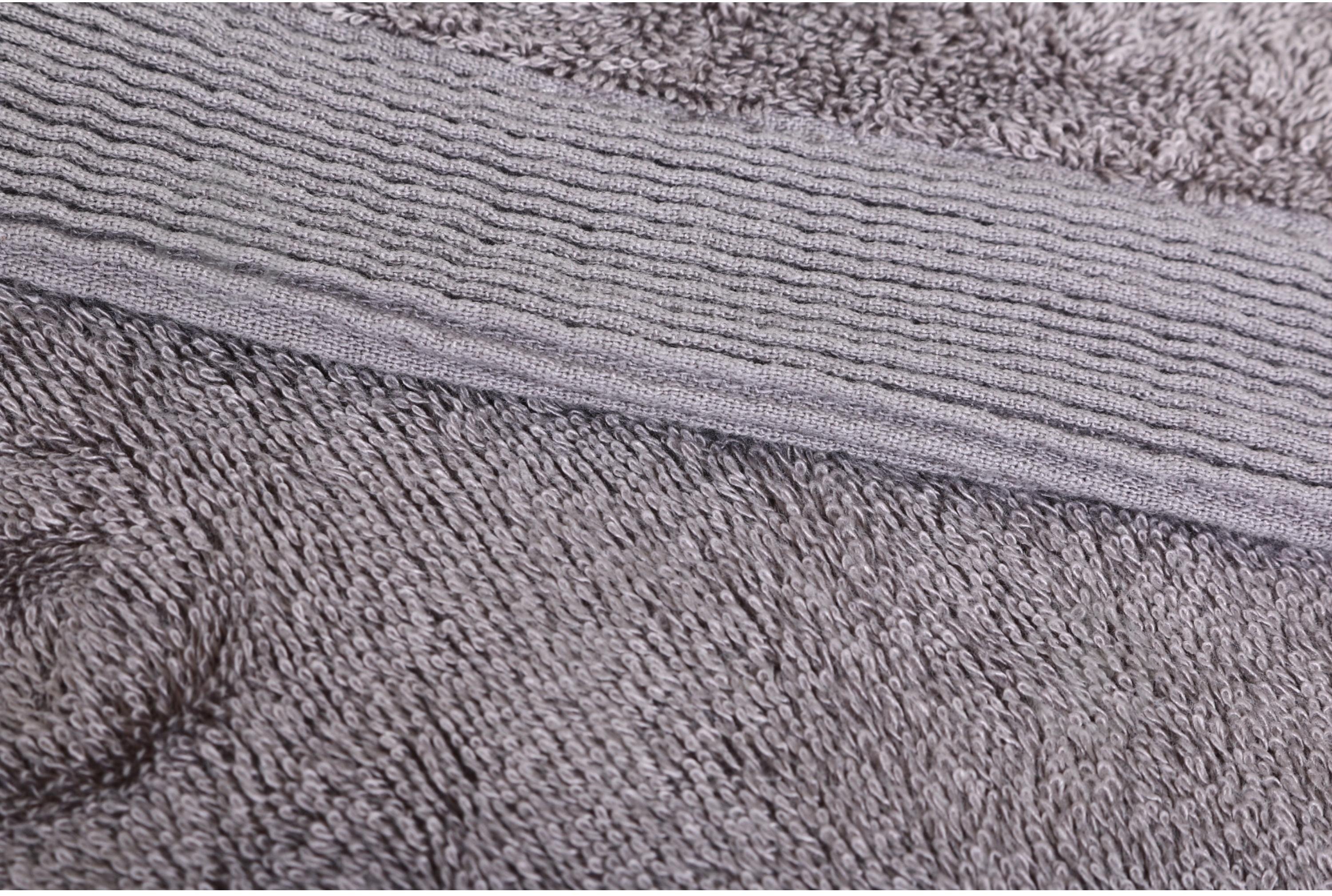 Рушник махровий BAMBOO 70x140 см темно-сірий BILTEX - фото 6