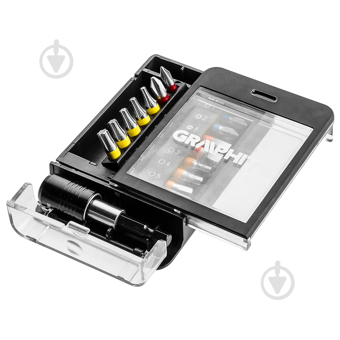 Набор бит GRAPHITE 15 шт. 56H616 - фото 1