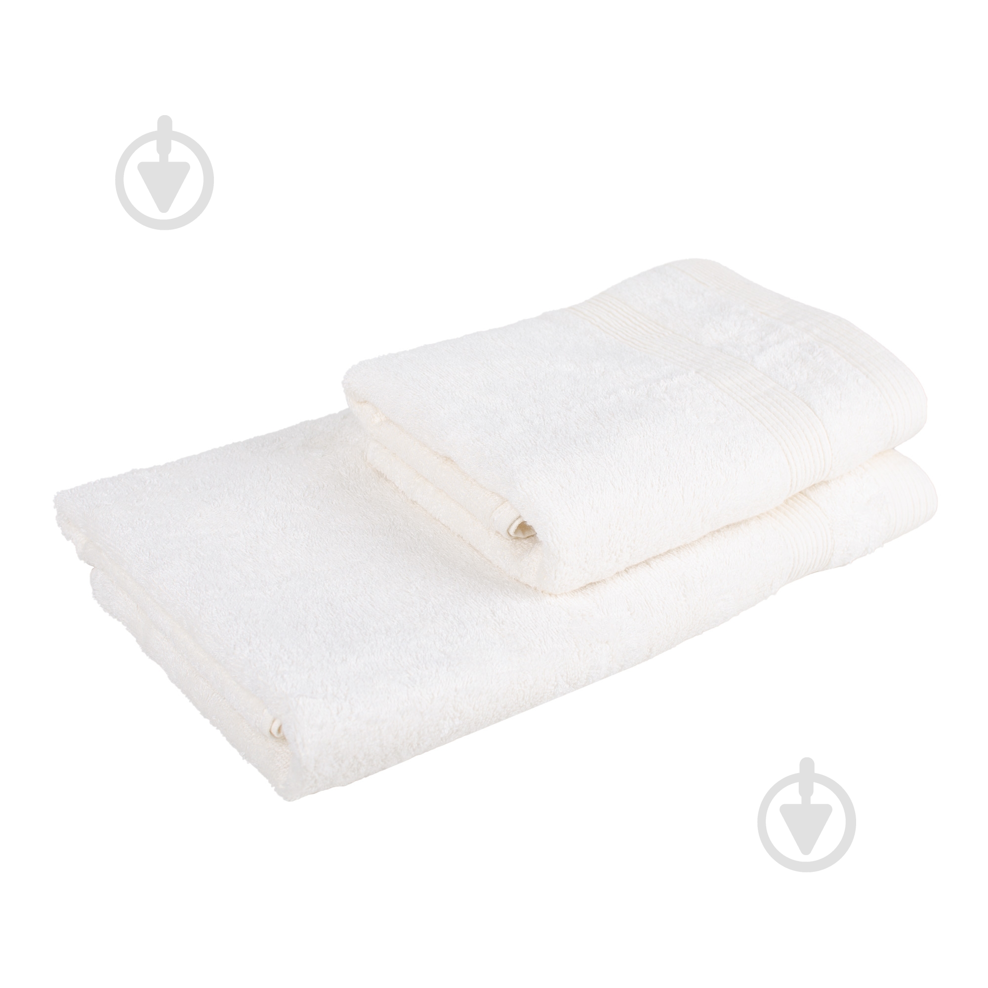 Рушник махровий BAMBOO 70x140 см молочний BILTEX - фото 2