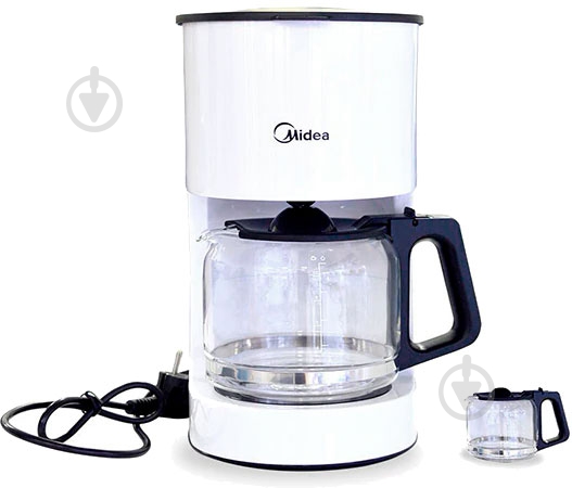 Кофеварка капельная Midea MA-D1502AW1 крапельная - фото 2