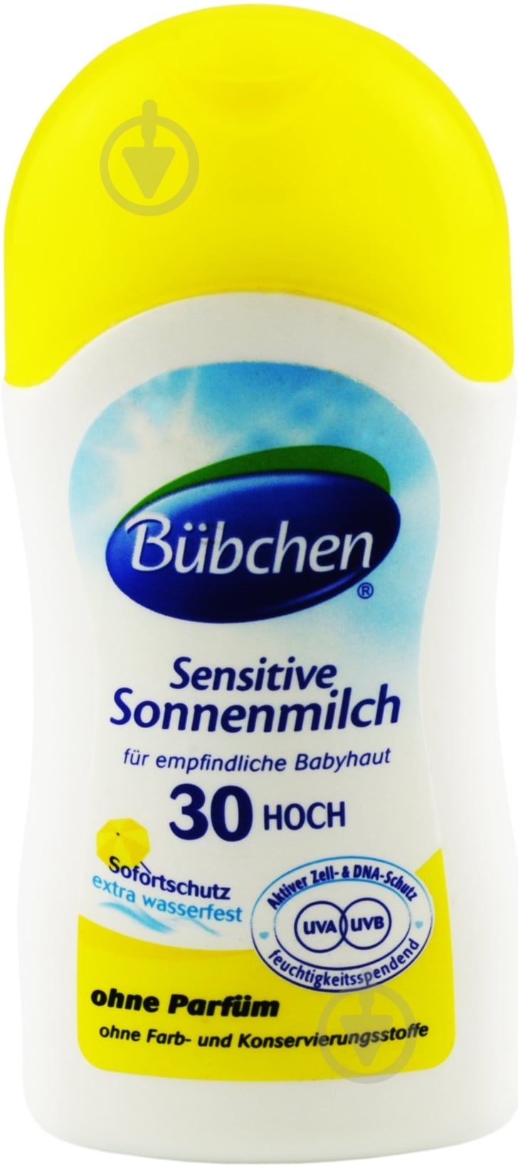 Молочко солнцезащитное Bubchen Sensitive с коэффициентом защиты +30 50 мл (12183370) - фото 1
