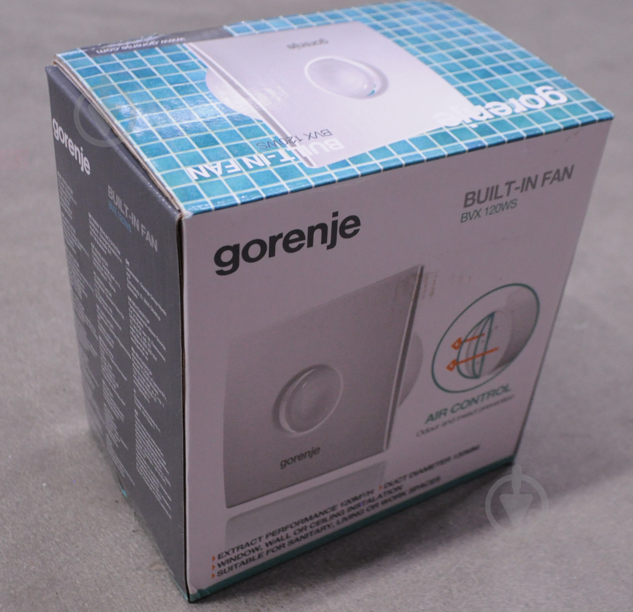 УЦЕНКА! Вентилятор Gorenje BVX120WS (УЦ №136) - фото 3 УЦЕНКА! Вентилятор Gorenje BVX120WS (УЦ №136) - фото 3