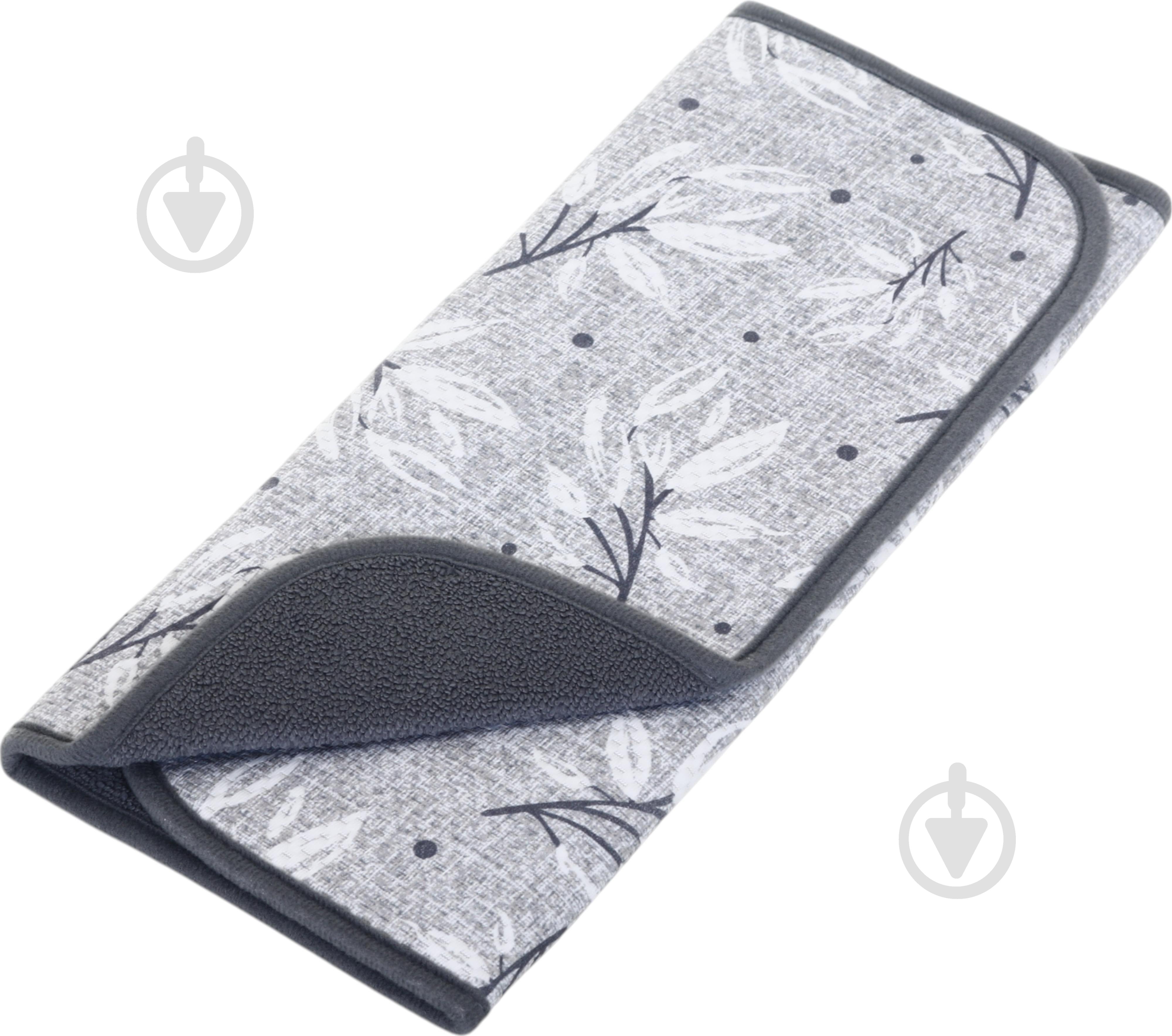 Коврик для сушки посуды La Nuit Anitta сірий 38х50 см - фото 2 Коврик для сушки посуды La Nuit Anitta сірий 38х50 см - фото 2