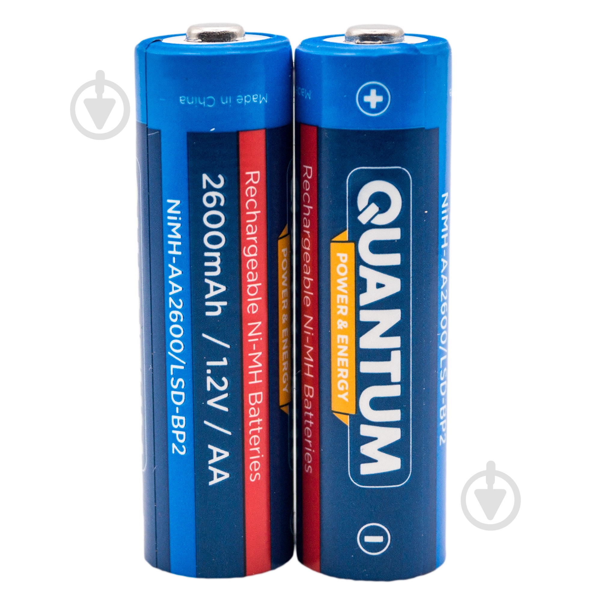 Акумулятор Quantum Ni-MH з низьким саморозрядом LSD 2600 мА/г AA (пальчикові) 2 шт. - фото 2 Акумулятор Quantum Ni-MH з низьким саморозрядом LSD 2600 мА/г AA (пальчикові) 2 шт. - фото 2