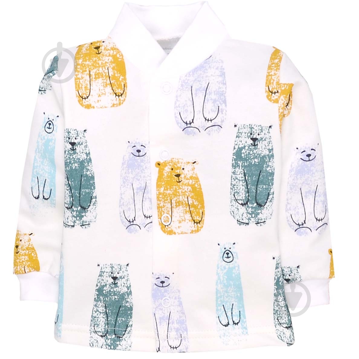 Кофта унисекс Татошка 0402202вдм р.80 белый - фото 1 Кофта унисекс Татошка 0402202вдм р.80 белый - фото 1