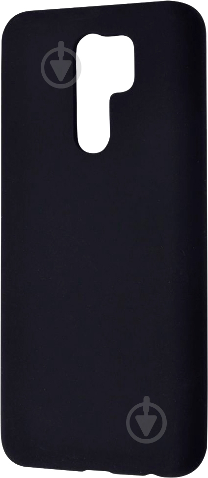 Чехол WAVE Full Silicone Cover черный для Xiaomi Redmi 9A - фото 1