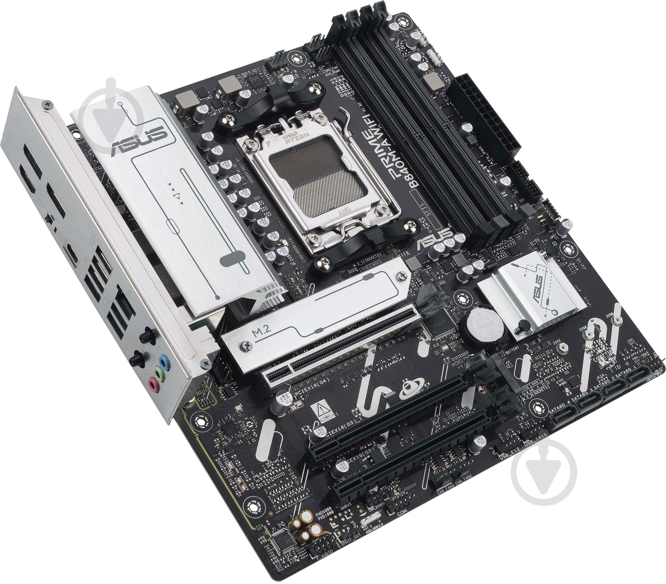 Материнская плата Asus 90MB1J20-M0EAY0 (Socket AM5, AMD B840, micro ATX) - фото 4 Материнская плата Asus 90MB1J20-M0EAY0 (Socket AM5, AMD B840, micro ATX) - фото 4
