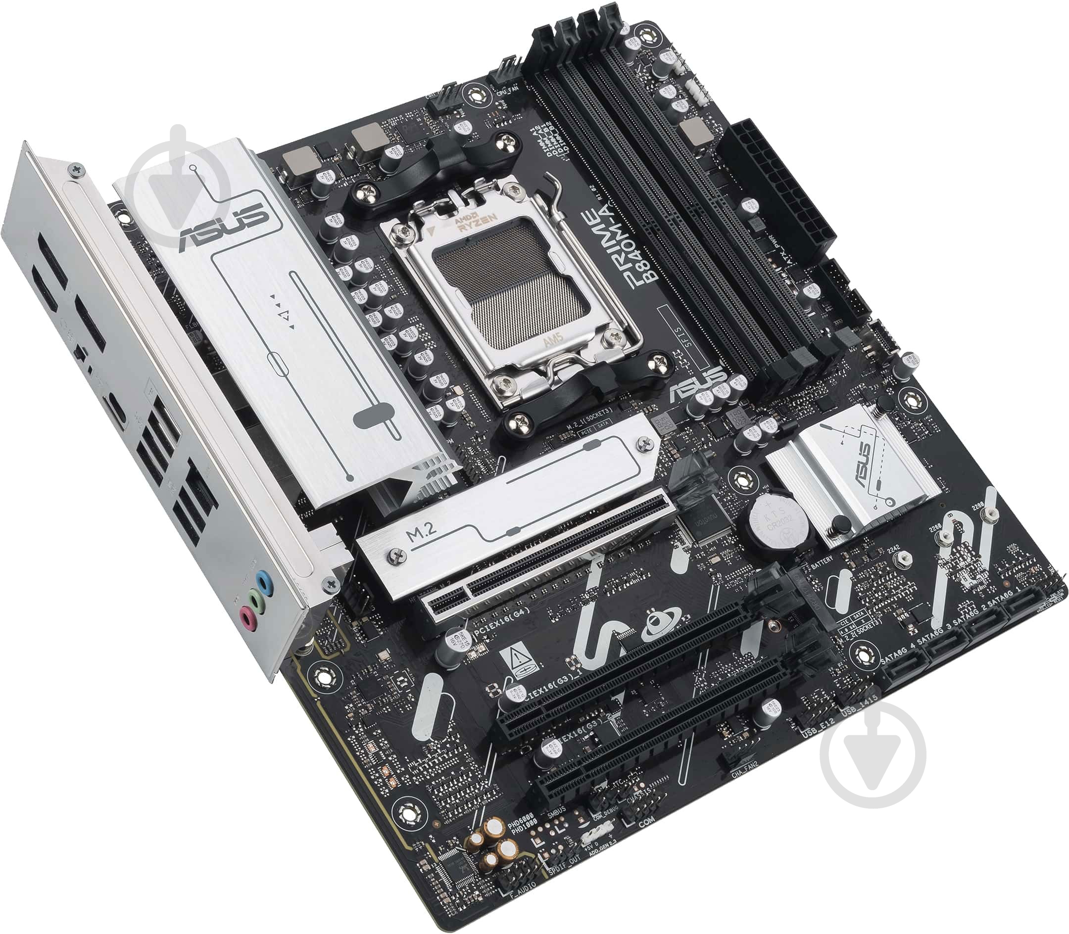 Материнська плата Asus 90MB1J10-M0EAYC (Socket AM5, AMD B840, micro ATX) - фото 4
