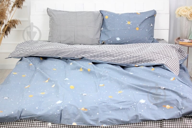 Наволочка бязь 17-0429 Space 70x70 см мульті MirSon - фото 2