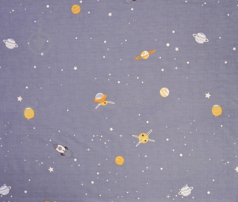 Наволочка бязь 17-0429 Space 70x70 см мульті MirSon - фото 3