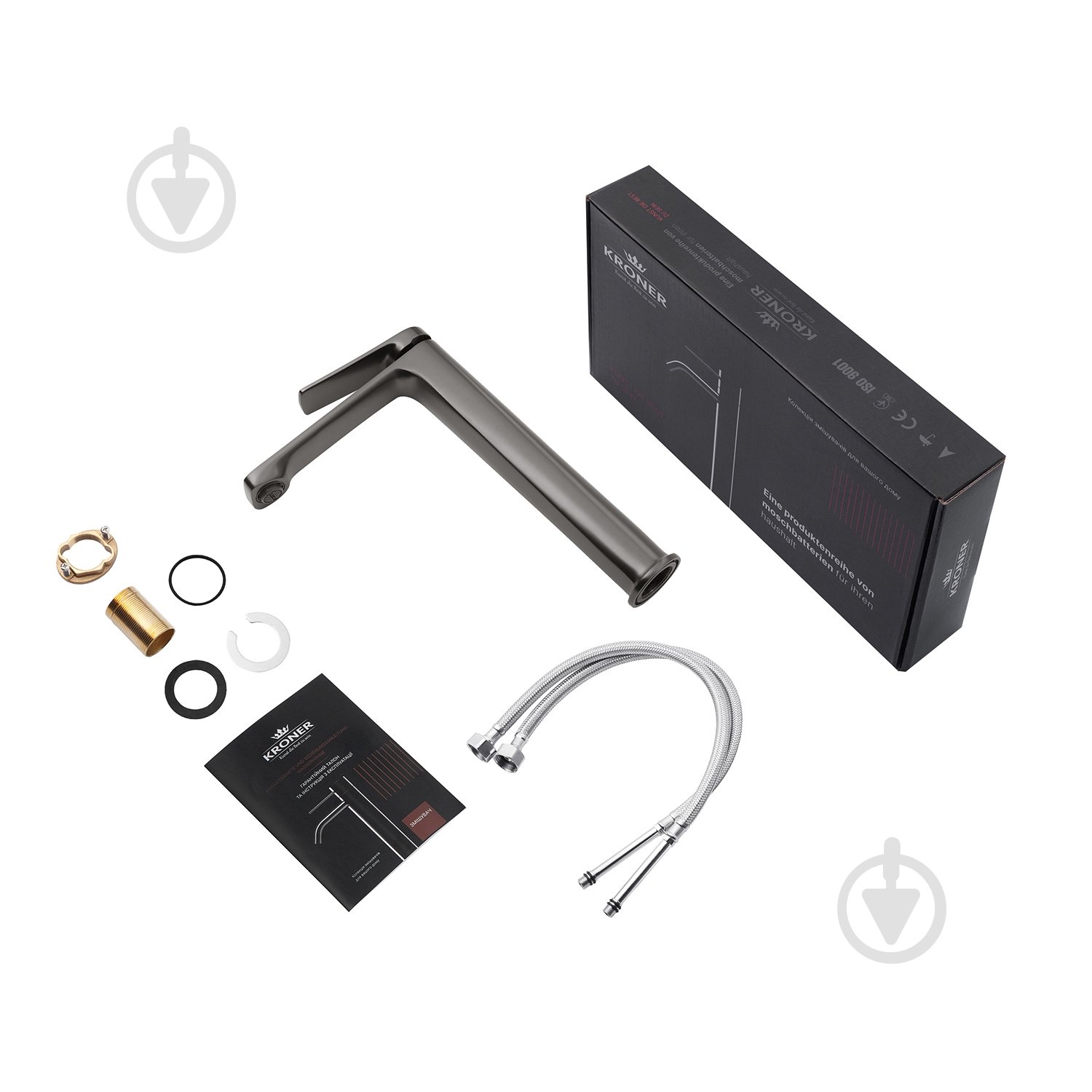 Смеситель для умывальника Kroner KRP Makon - GRP010-3 - фото 7 Смеситель для умывальника Kroner KRP Makon - GRP010-3 - фото 7