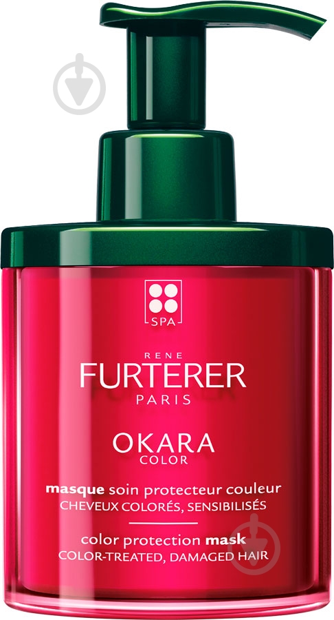 Маска Rene Furterer Okara Color Защита цвета 200 мл - фото 1 Маска Rene Furterer Okara Color Защита цвета 200 мл - фото 1