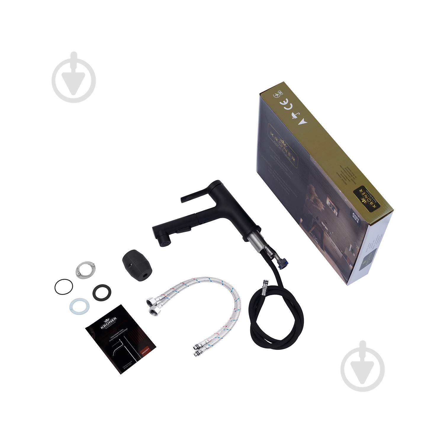 Смеситель для умывальника Kroner Kroner KRP Edelstahl Klassisch - SCH030-T - фото 9 Смеситель для умывальника Kroner Kroner KRP Edelstahl Klassisch - SCH030-T - фото 9