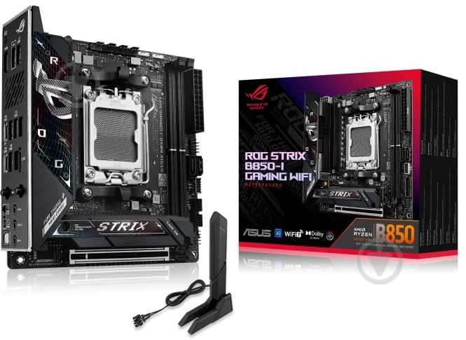 Материнская плата Asus 90MB1K30-M0EAY0 (Socket AM5, AMD B850, mini ITX) - фото 11
