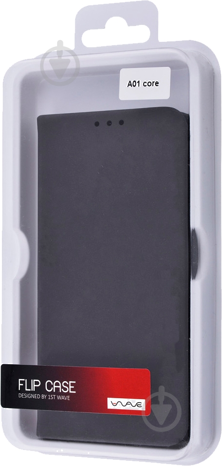 Чехол Flip Case Samsung Galaxy A01 Core черный - фото 3