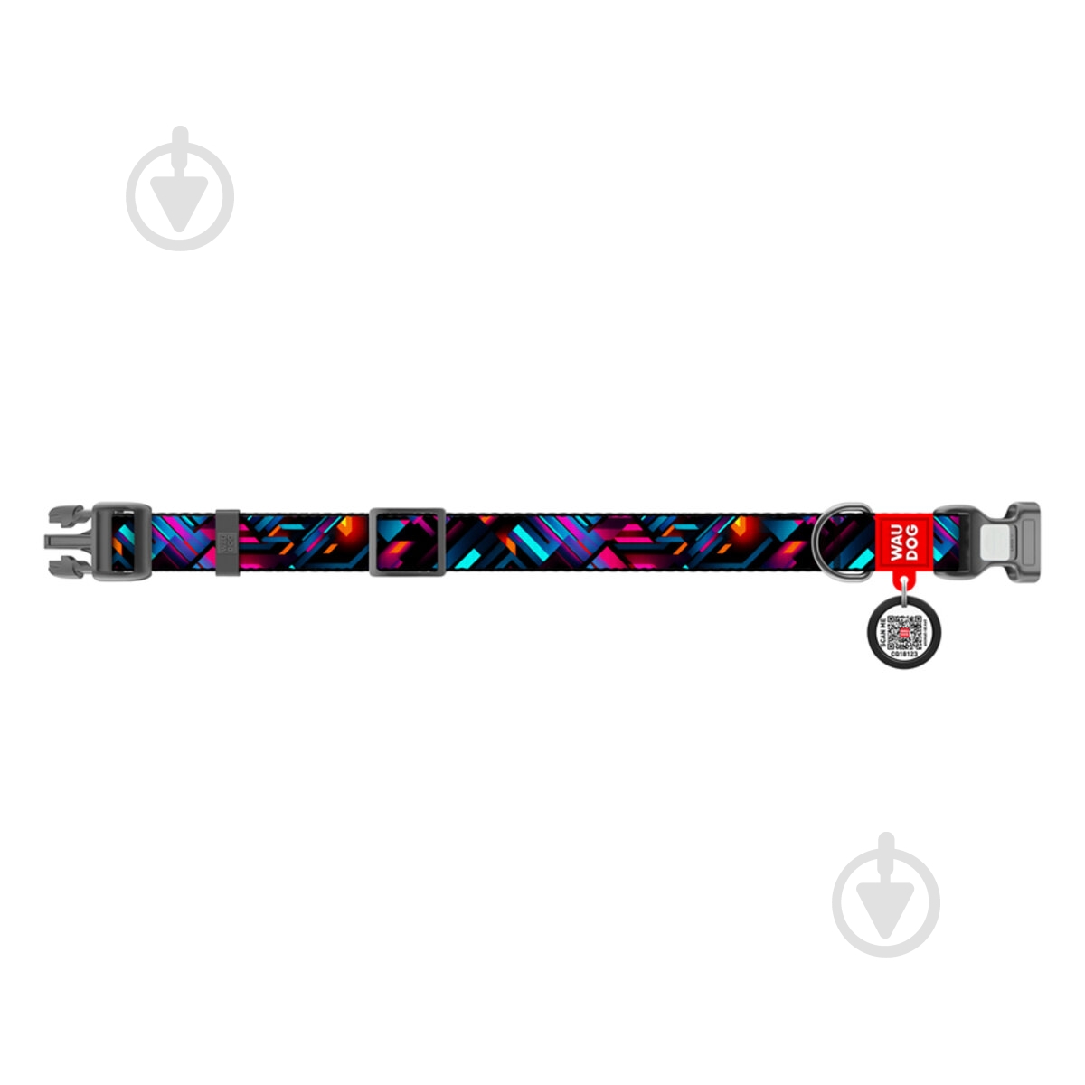 Нашийник Waudog Nylon малюнок "Нескінченні світи" пластиковий фастекс М Ш20 мм Д28-40 см - фото 3 Нашийник Waudog Nylon малюнок "Нескінченні світи" пластиковий фастекс М Ш20 мм Д28-40 см - фото 3