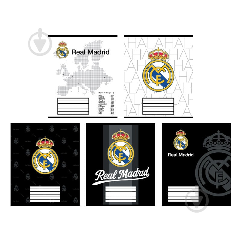 Тетрадь Real Madrid 18 лист. клетка RL26-236 KITE - фото 1