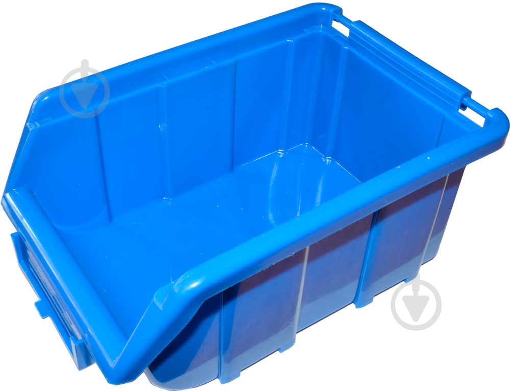 Лоток для дрібних деталей 17x11x7.5 см синій - фото 1