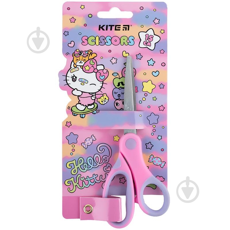 Ножницы детские 15 см Hello Kitty KITE HK24-126 - фото 1
