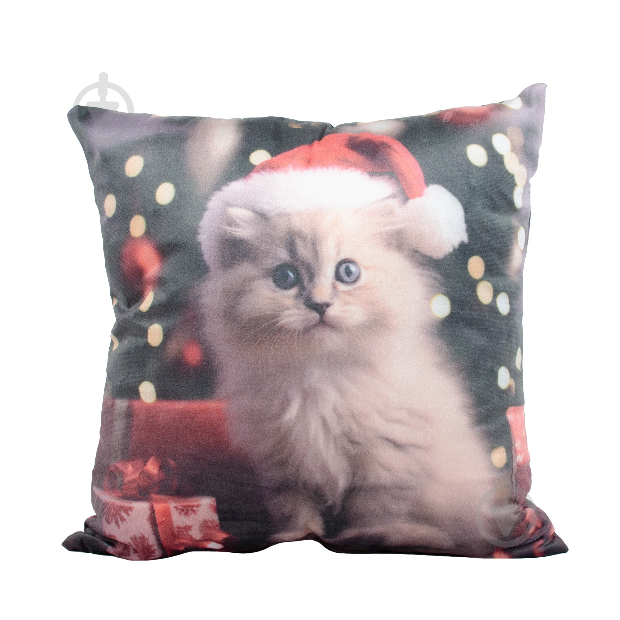 Подушка декоративная Happy cats 45x45 см мультиколор La Nuit - фото 2 Подушка декоративная Happy cats 45x45 см мультиколор La Nuit - фото 2