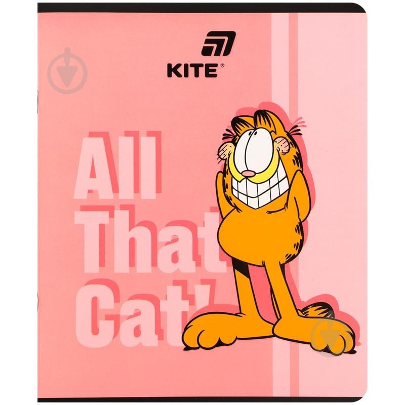 Тетрадь Garfield 24 лист. клетка GF26-238 KITE - фото 2
