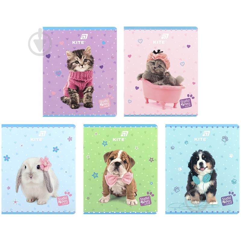 Тетрадь Studio Pets 24 лист. клетка SP26-238 KITE - фото 1 Тетрадь Studio Pets 24 лист. клетка SP26-238 KITE - фото 1