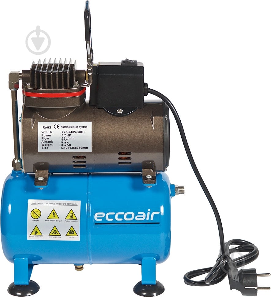 Компрессор Eccoair для аэрографии DT 120 - фото 1