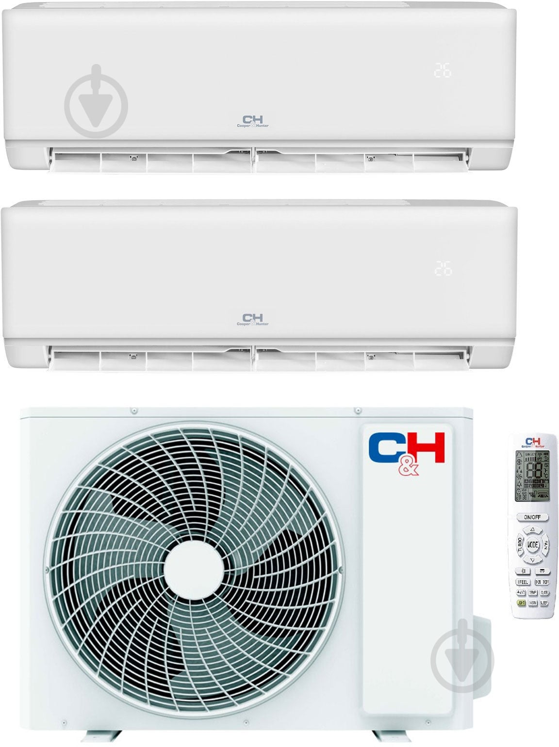 Мультисплит-система Cooper&Hunter CHML-U14RK2-NG+CH-S07FTXF6(I)+CH-S09FTXF6(I) - фото 1 Мультисплит-система Cooper&Hunter CHML-U14RK2-NG+CH-S07FTXF6(I)+CH-S09FTXF6(I) - фото 1