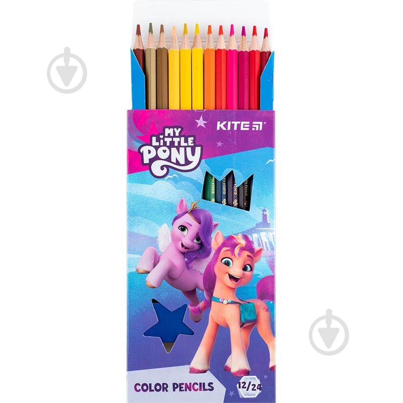 Набор цветных карандашей LP 12/24 KITE - фото 4