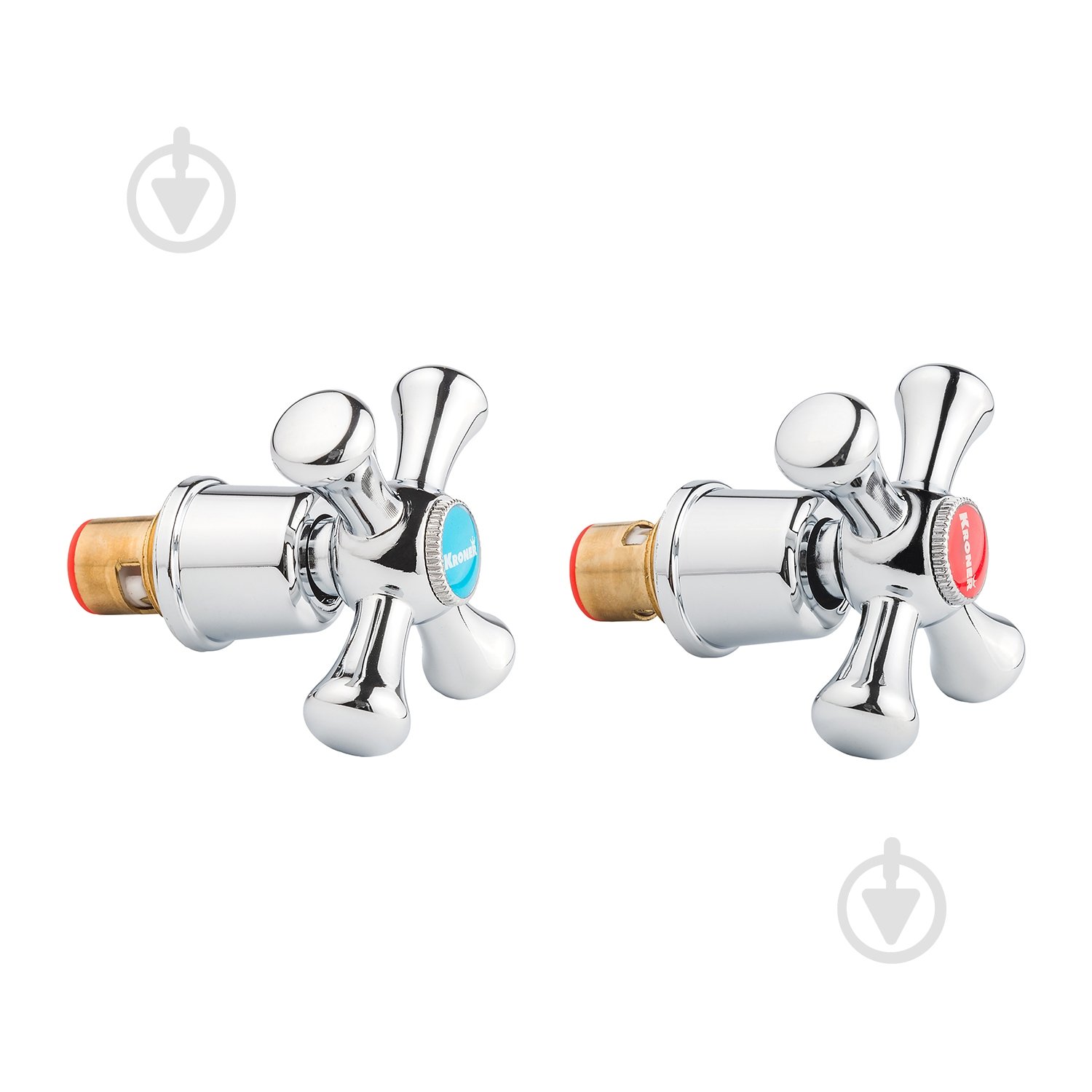 Ручка Kroner с крае-буксой для смесителяKRM - C985 (пара) - фото 1