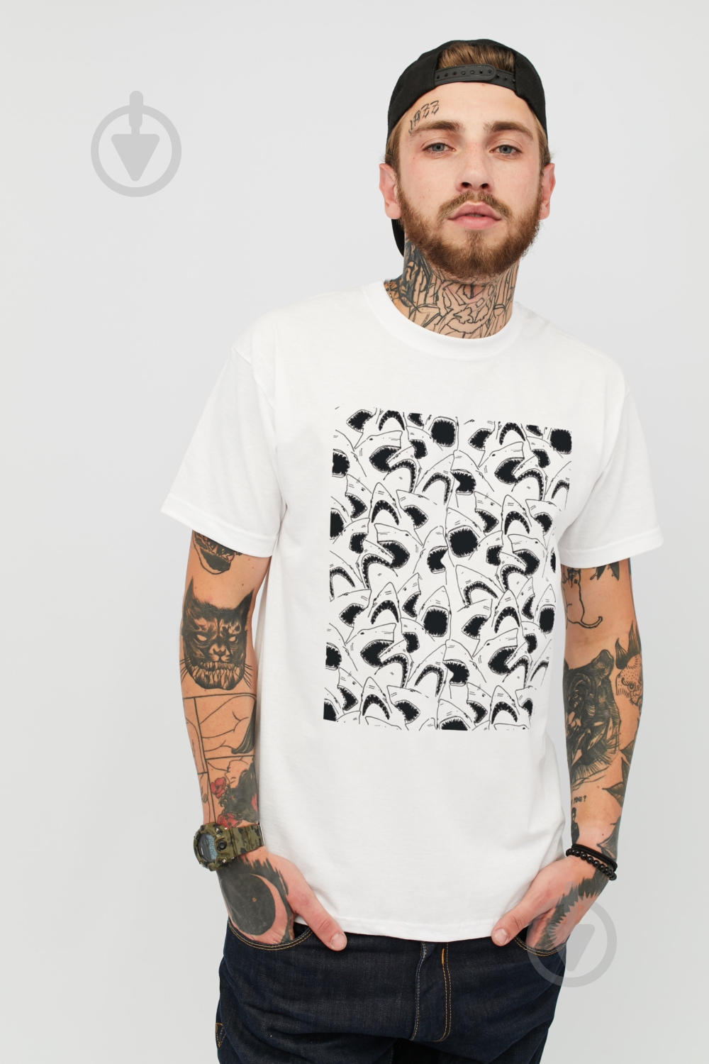 Футболка YAPPI MW1006 р.XL білий - фото 1