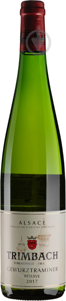 Вино Trimbach Gewurztraminer Reserve 2017 полусладкое белое 0,75 л - фото 1 Вино Trimbach Gewurztraminer Reserve 2017 полусладкое белое 0,75 л - фото 1