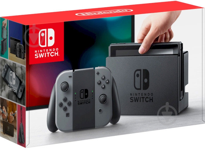 Игровая консоль NINTENDO Switch (4902370551198) grey - фото 7