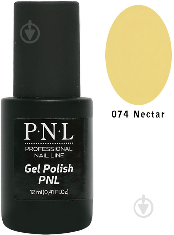 Гель-лак для ногтей P.N.L №074 Nectar 12 мл - фото 1